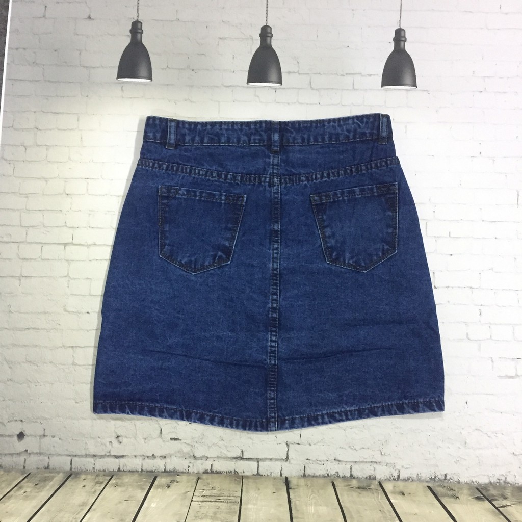 Chân Váy Bò Có Nút Thời Trang OHS4017-18