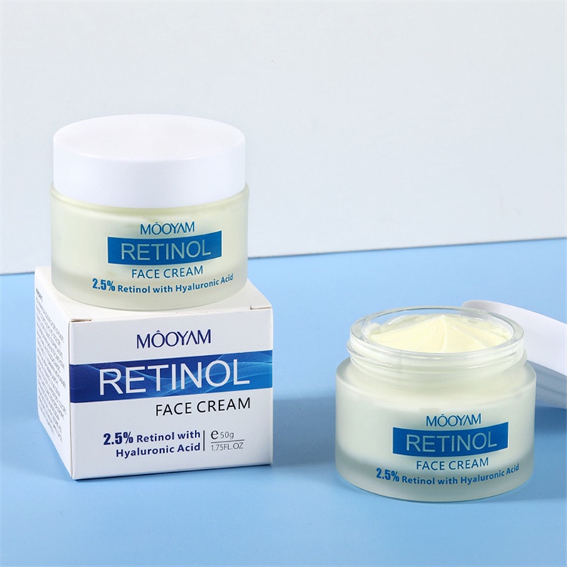 Kem Dưỡng Da Mặt Retinol 50g Dưỡng Ẩm Chống Lão Hóa Giảm Nếp Nhăn Làm Trắng Da