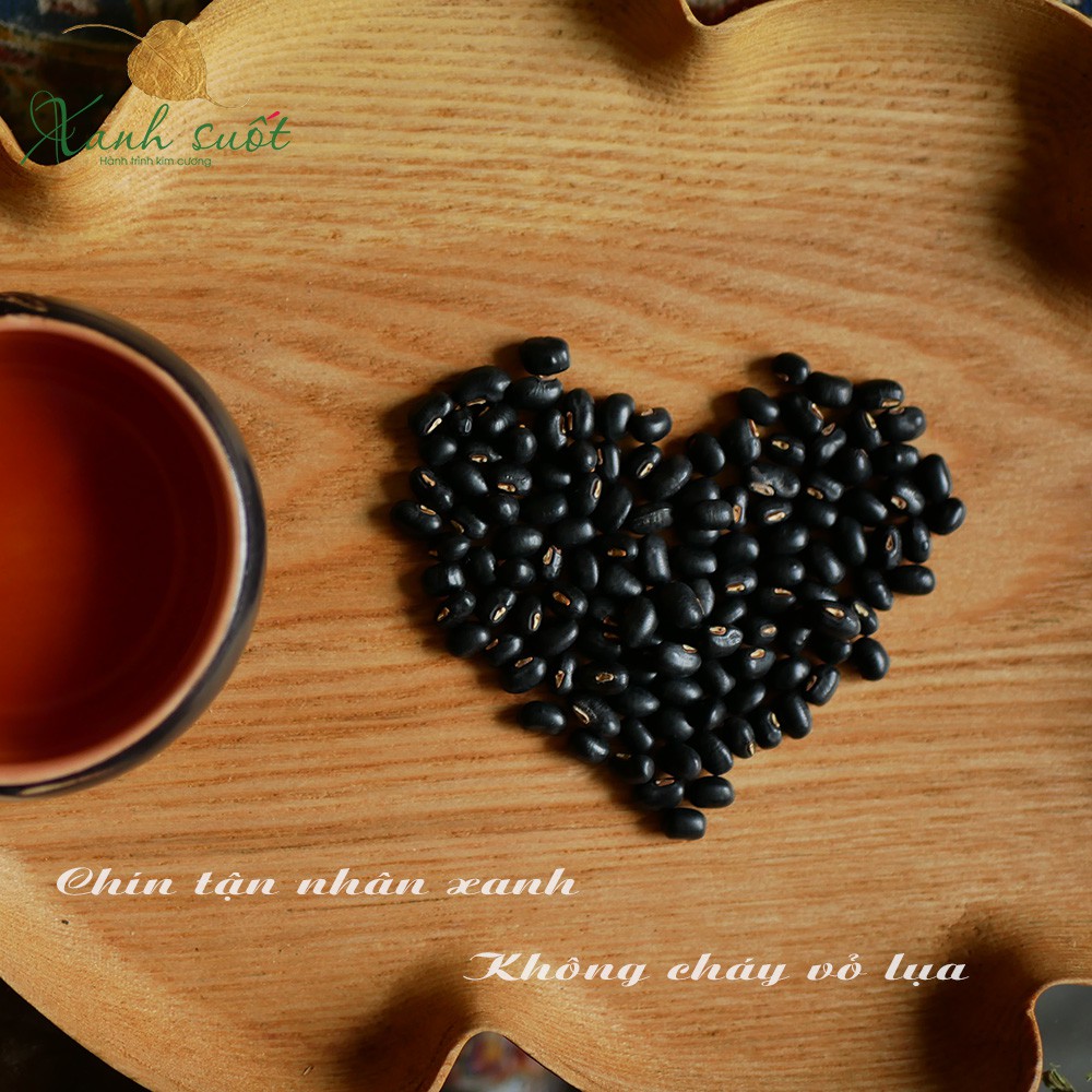 [Mộc Thanh Trà] Đậu Đen Xanh Lòng Rang Mộc- Trà Đậu Dưỡng Thận, Thanh Mát,Thải Độc-Green Black Beans Roasted [Xanh Suốt]