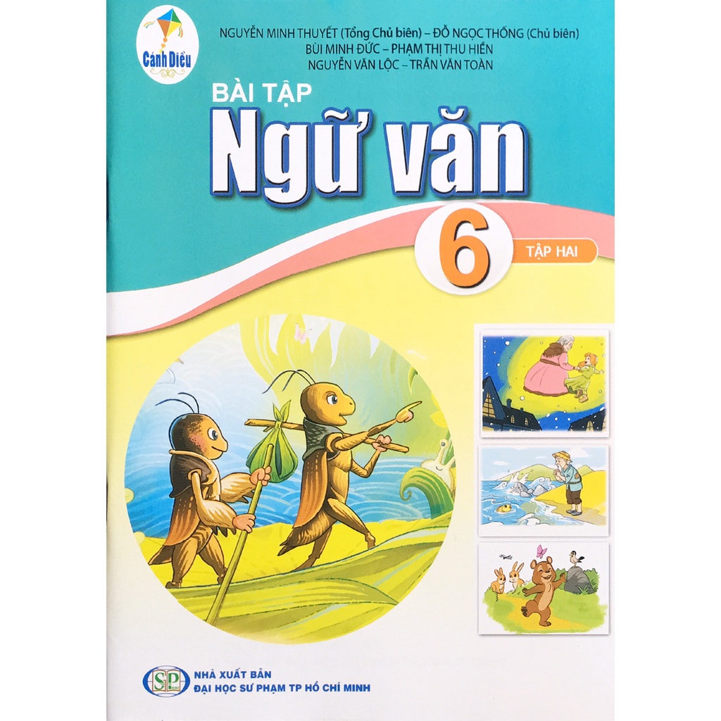 Sách - Bài tập Ngữ Văn - Lớp 6 Tập 1 + 2