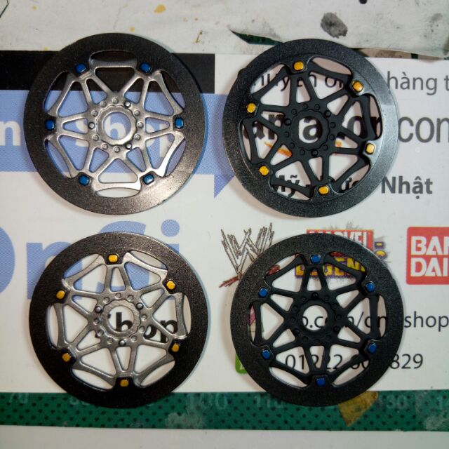 ĐĨA KIỂU GỐM 1/12 MÔ HÌNH YAMAHA TAMIYA M1