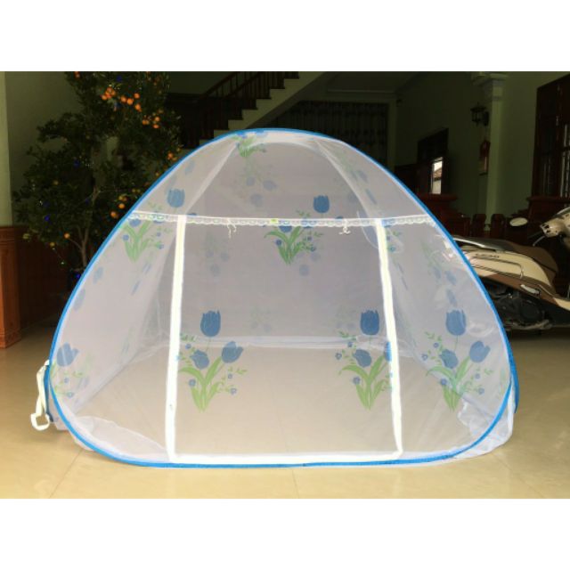 Màn  chụp  gấp  gọn tiện dụng không đáy,1m2,1m6,1m8,2m2