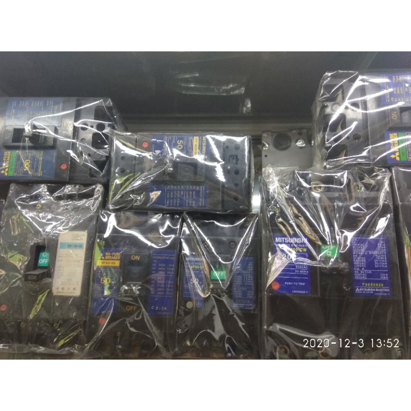 MCCB NHẬT 3 PHA 50A, 100A, 150A, 200A, 250A, 300A