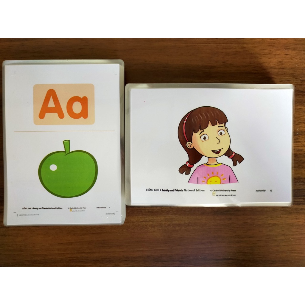 Flashcard Family and Friends National Edition 2 in 2 mặt