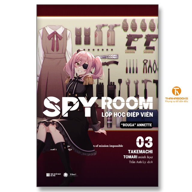 Sách - Spy room – Lớp học điệp viên - Tập 3 (Bản thường)