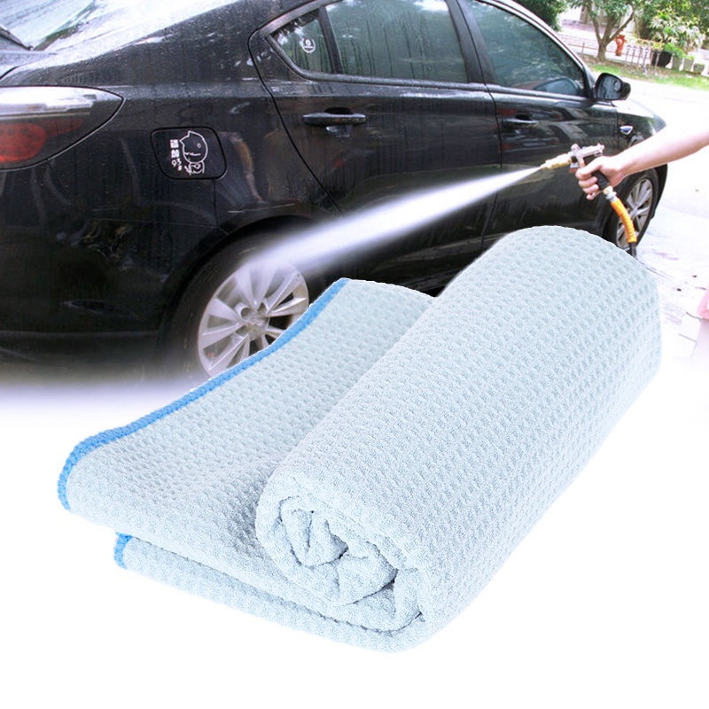 Khăn Lau Xe Hơi Bằng Sợi Micro Không Viền Đa Năng Tiện Dụng Cho Gia Đình