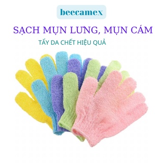 Găng tay tắm tẩy tế bào chết đa năng có thể massage và dưỡng ẩm cho da