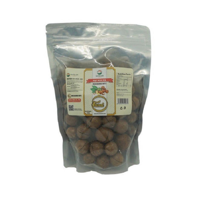 [Hạt Nhập Khẩu] Hạt Macca Úc Nhập Khẩu Cao Cấp Fami Nuts Bịch Zipper 500g