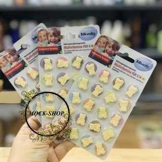 Vitamin tổng hợp cho trẻ em vỉ 20 cái hàng Đức đủ bill