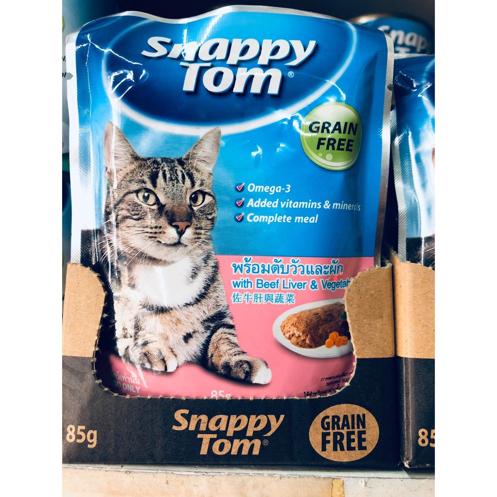Pate cho mèo Snappy Tom 85GR