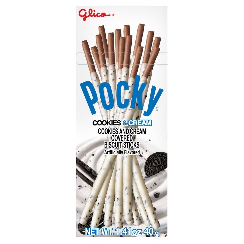 Bánh Que Pocky Vị Cookies and Cream Taste (Hộp 40g-trắng)