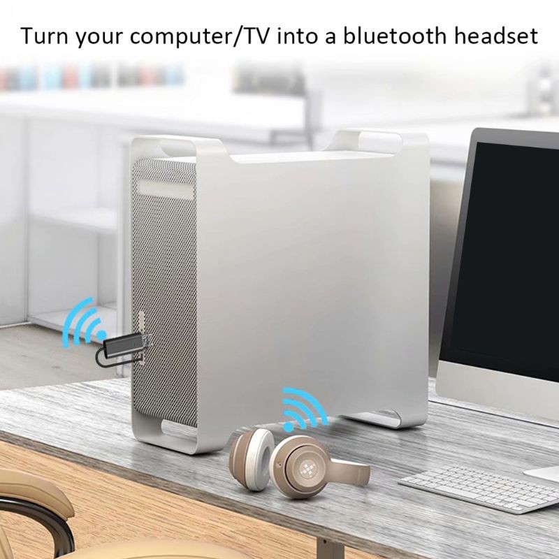 Bộ Thu Phát Âm Thanh Bluetooth 5.0 2 Trong 1