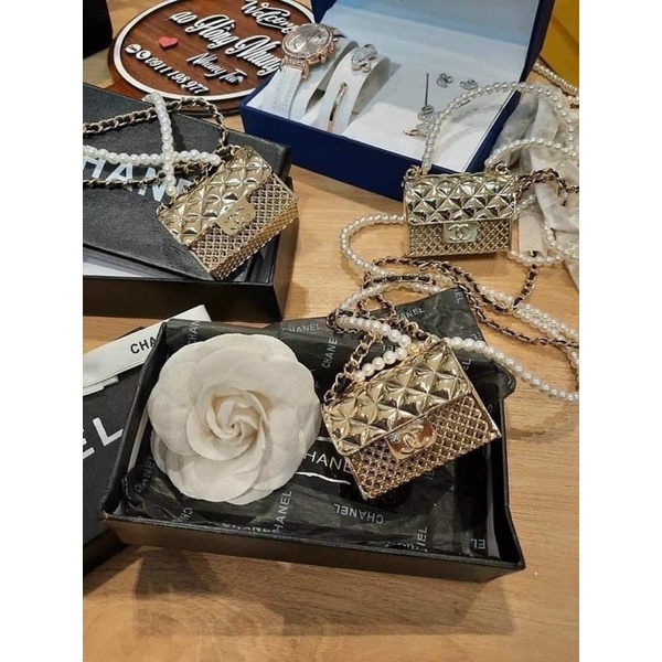 Đai vây xích bản víp có túi sang chảnh chan€nl