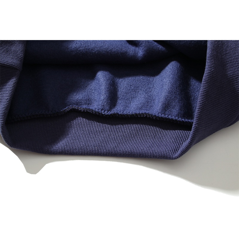 Áo hoodie Lông Cừu Màu Tím Xanh Dương Tím In Chữ Beauty tide Justin bieber Purpose tour around the tour