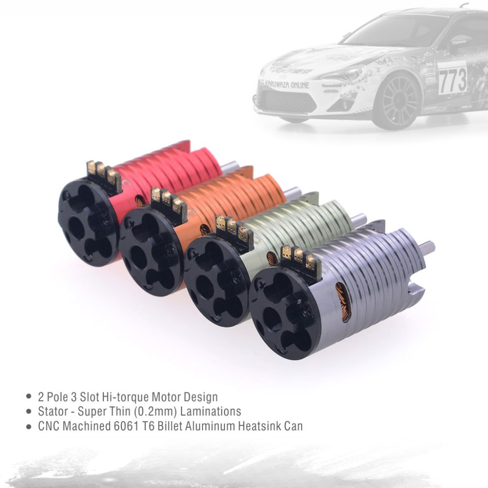 Động Cơ Không Chổi Than Mini 1410 2500KV 3500KV 5500KV 7500KV 9500KV 18A ESC Cho 1/24 1/28 1/32 Kyosho Mini-Z AWD RC