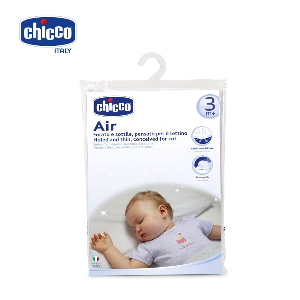 Gối chống bẹt đầu thoáng khí Airfeeling Chicco, thoáng khí Air Chicco