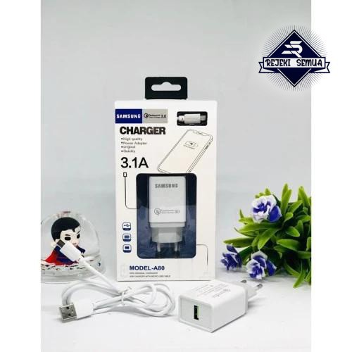 Cáp Sạc Nhanh Chống Cháy Nổ Chuyên Dụng Cho Samsung A80 3amper J2 Prime J3 J5 J7 Rs5338