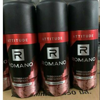 150ml Xịt Khử Mùi Toàn Thân Romano Attitude