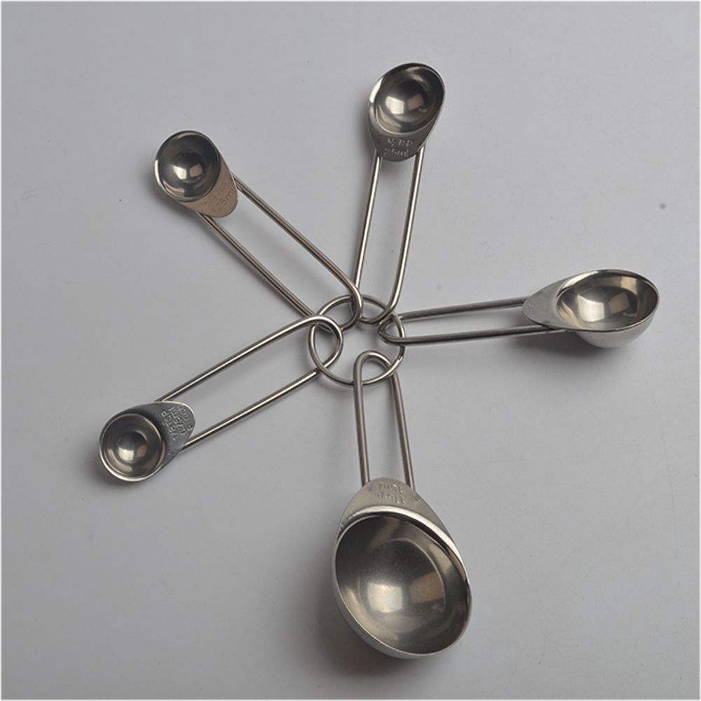 Set muỗng đo lường thực phẩm gia vị bằng thép không gỉ tiện dụng