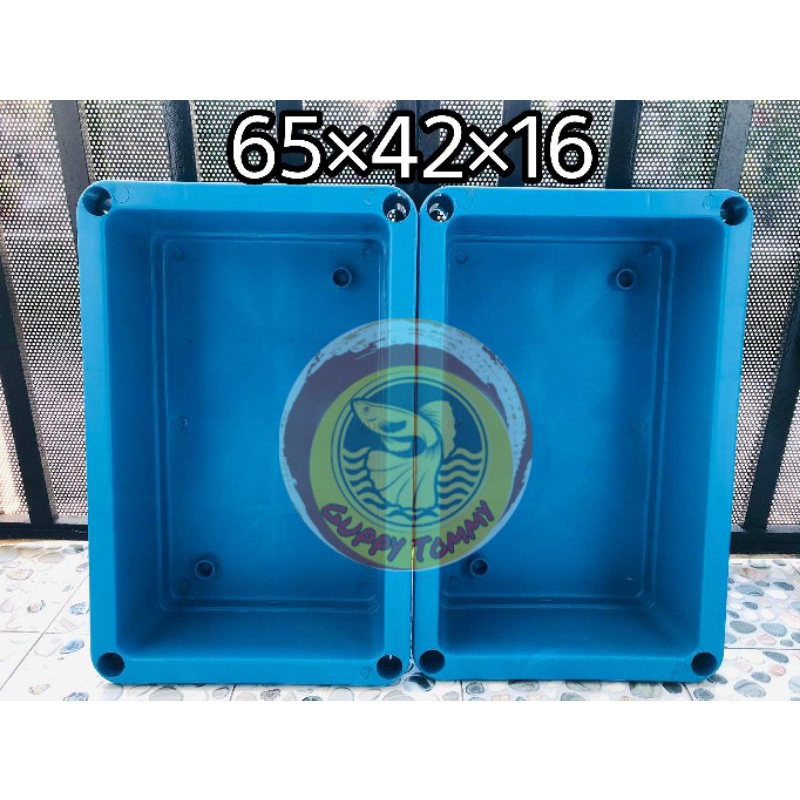 Khay Nhựa có lỗ tầng Nuôi Cá, Ép Cá 65x42x16