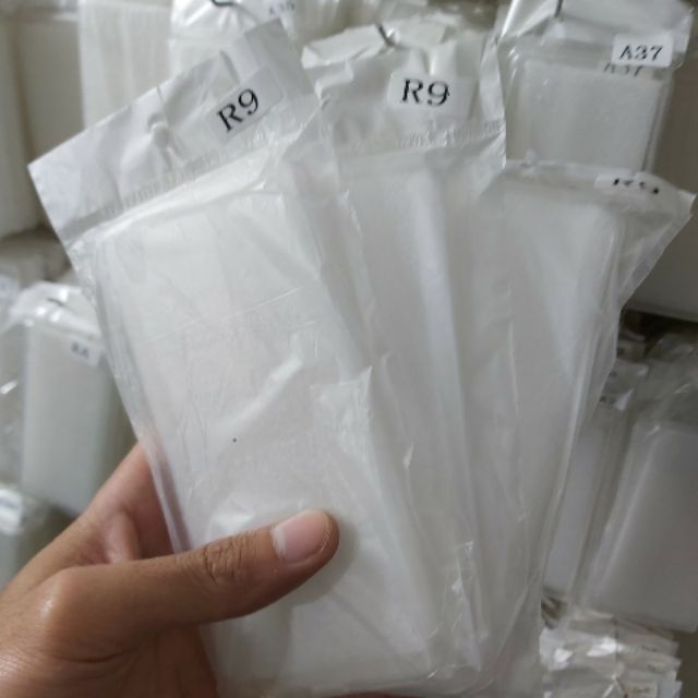 Bộ 3 chiếc ốp silicon oppo R9/F1 plus trong suốt (loại A)