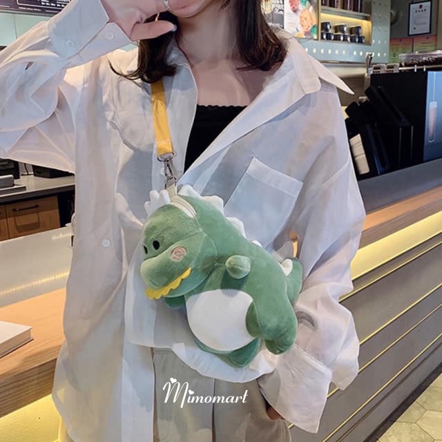 PVN2978 Túi chéo khủng long T - rex cute hột me T2 .