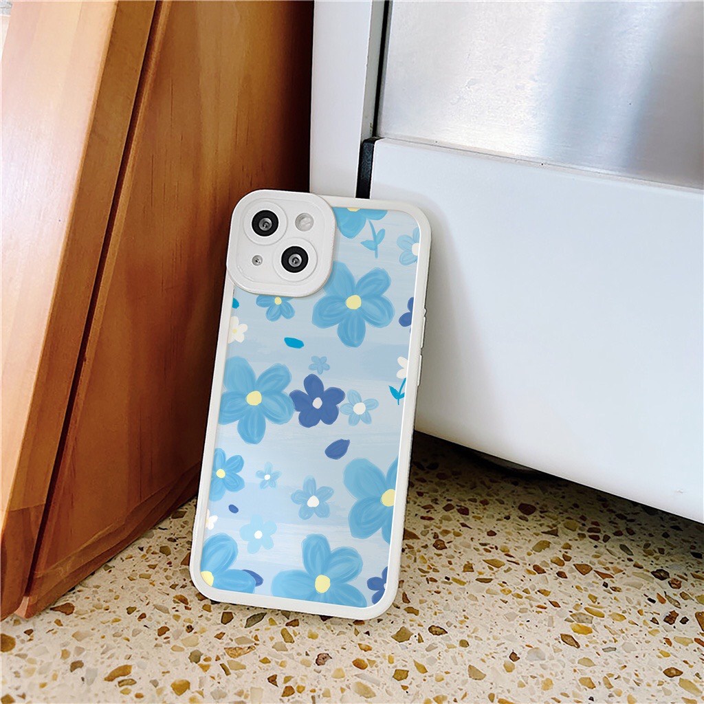 Ốp lưng iphone Sky Flow bóng cạnh vuông 7/7plus/8/8plus/x/xr/xs/11/12/13/pro/max/plus/promax - Tomax Shop