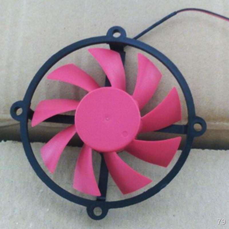 2021✸Quạt đồ họa máy tính Ming Xuan R7 240 HD6570 Transformers Giant X2 GT630 tròn 8CM