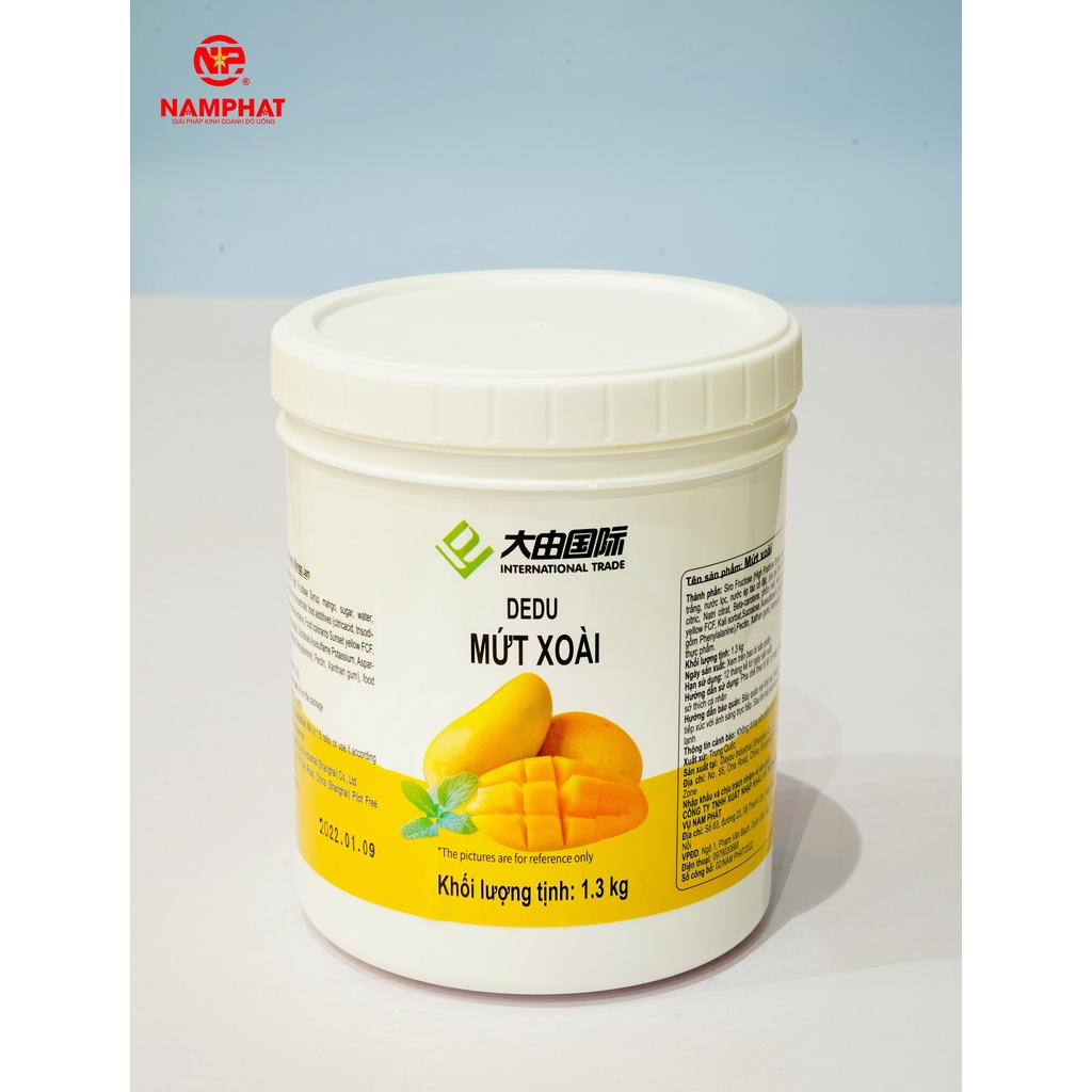 Mứt xoài dedu 1,3kg