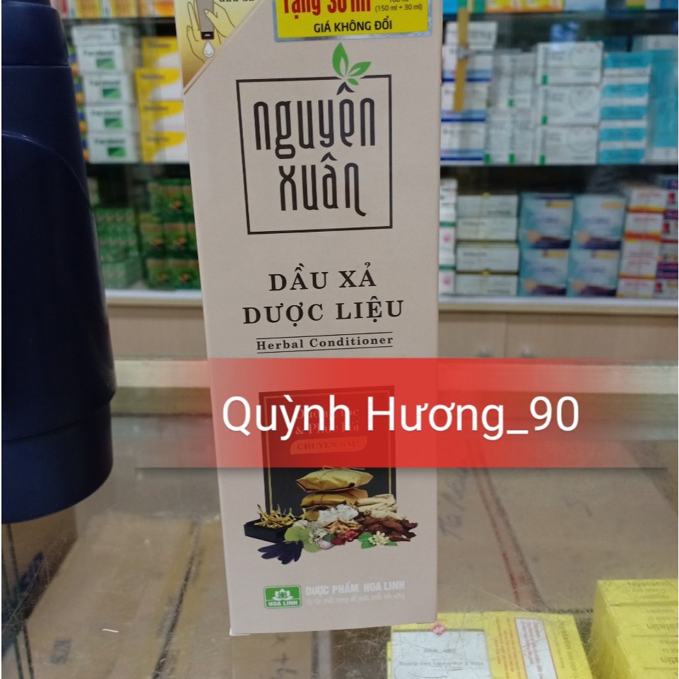 COMBO Dầu gội và Dầu xả NGUYÊN XUÂN cho tóc chắc khỏe suôn mượt