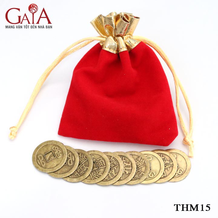 Đồng xu ngũ đế, đồng xu phong thuỷ bỏ bóp ví - THM15 | Vật phẩm chiêu tài | BigBuy360 - bigbuy360.vn