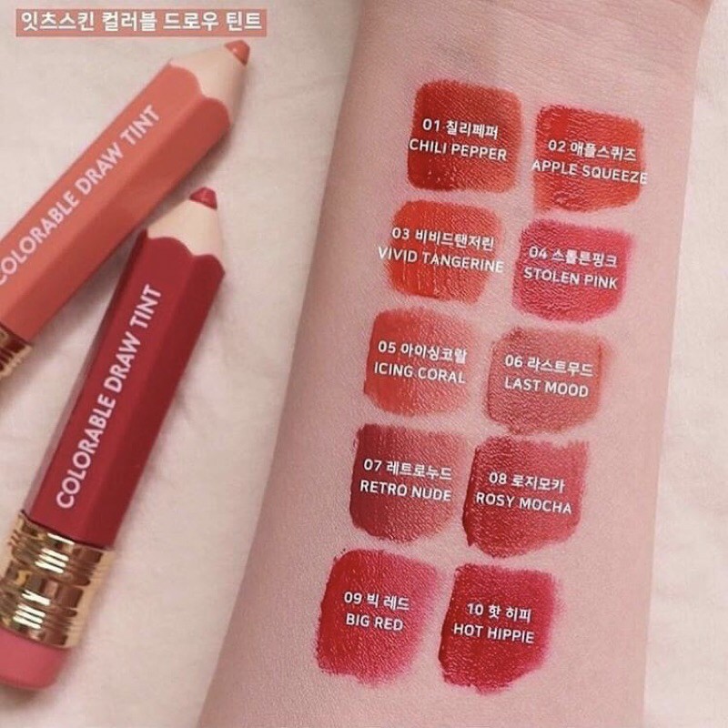 SON KEM LÌ IT’S SKIN COLORABLE DRAW TINT