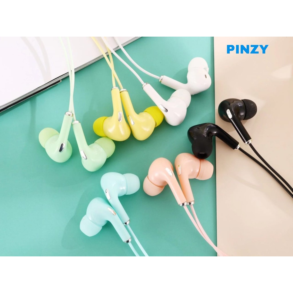 Tai Nghe Nhét Tai 38 Jack 3.5mm Âm Thanh Nổi Màu Macaron | BigBuy360 - bigbuy360.vn