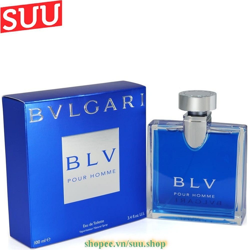 Nước Hoa Nam 100Ml Bvlgari BLV Pour Homme, suu.shop Cam Kết 100% Chính Hãng.