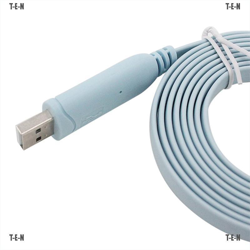 << T-e-n > Dây Cáp Chuyển Đổi Usb Sang Rj45 For Cisco Usb Console Cable