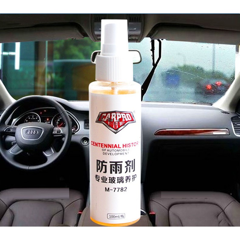 Lọ xịt ngoài kính Carpro M-7782 giảm đọng nước tạo hiệu ứng lá sen gương chiếu hậu kính xe hơi ô tô