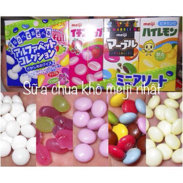 Sữa chua khô Meiji Nhật