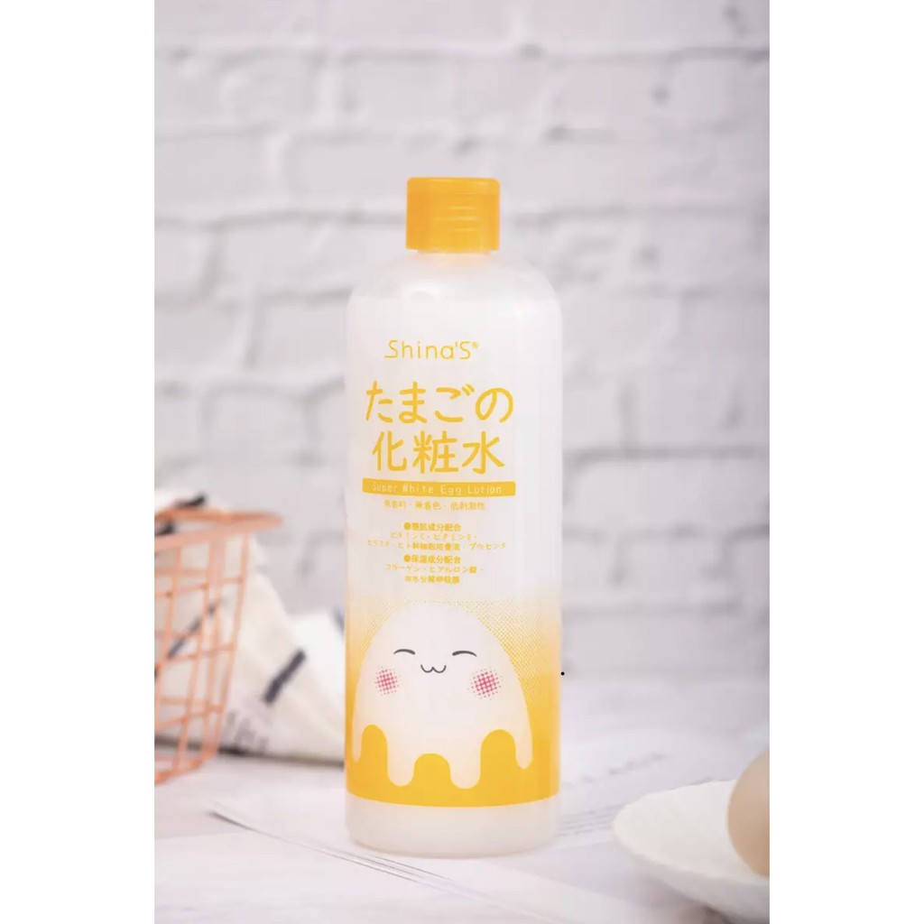 NƯỚC HOA HỒNG TRỨNG TRẮNG DA MỜ NÁM SUPER WHITE EGG LOTION 500ml