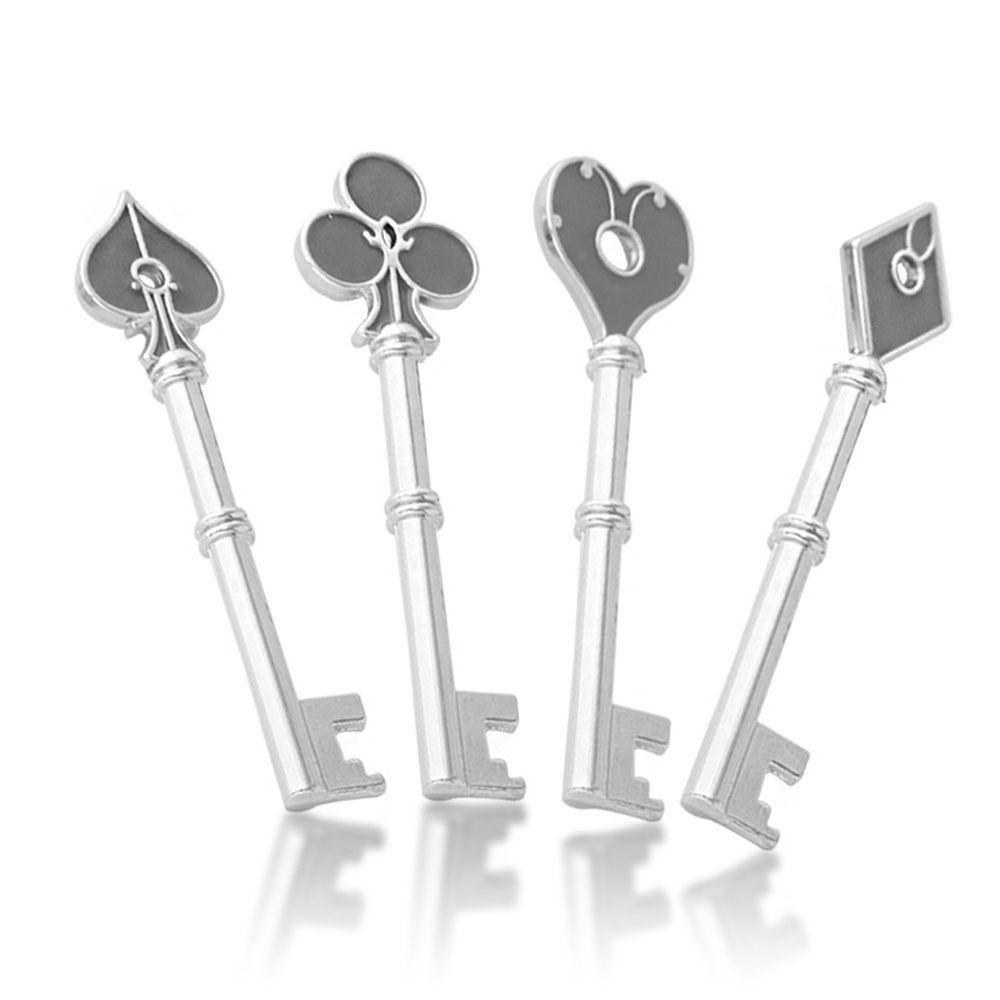 DARNELL Giá Đỡ Chìa Khóa / Chìa Khóa Hình Vuông Họa Tiết Resident Evils Độc Đáo