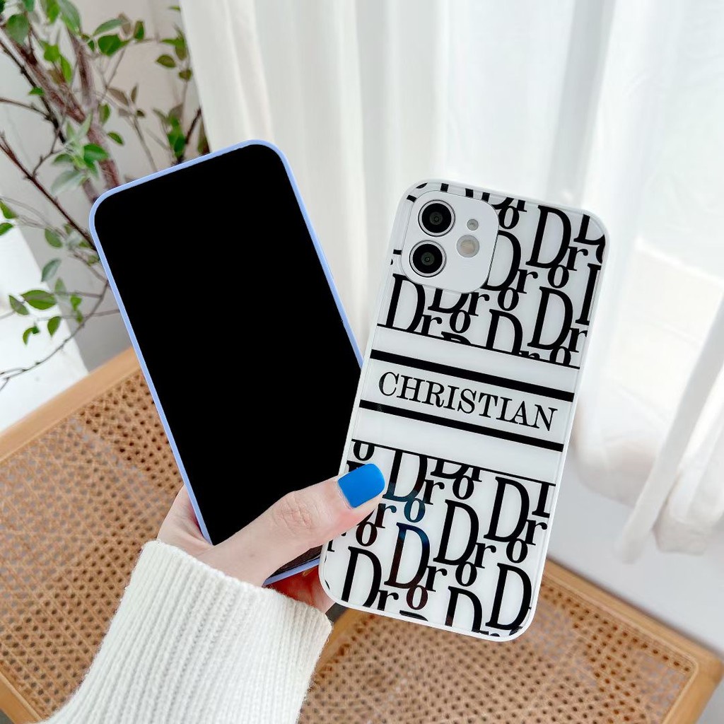 Ốp lưng IPhone cạnh vuông Dior BVC 6/6plus/6s/6splus/7/7plus/8/8plus/x/xr/xs/11/12/13//14/pro/promax BVC852