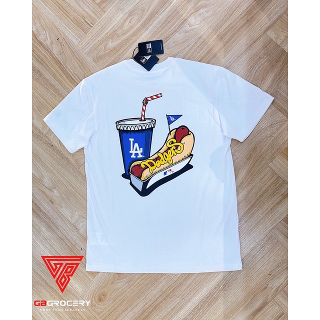 Áo Thu  New Era LA Hot Dog - Ảnh thật shop chụp