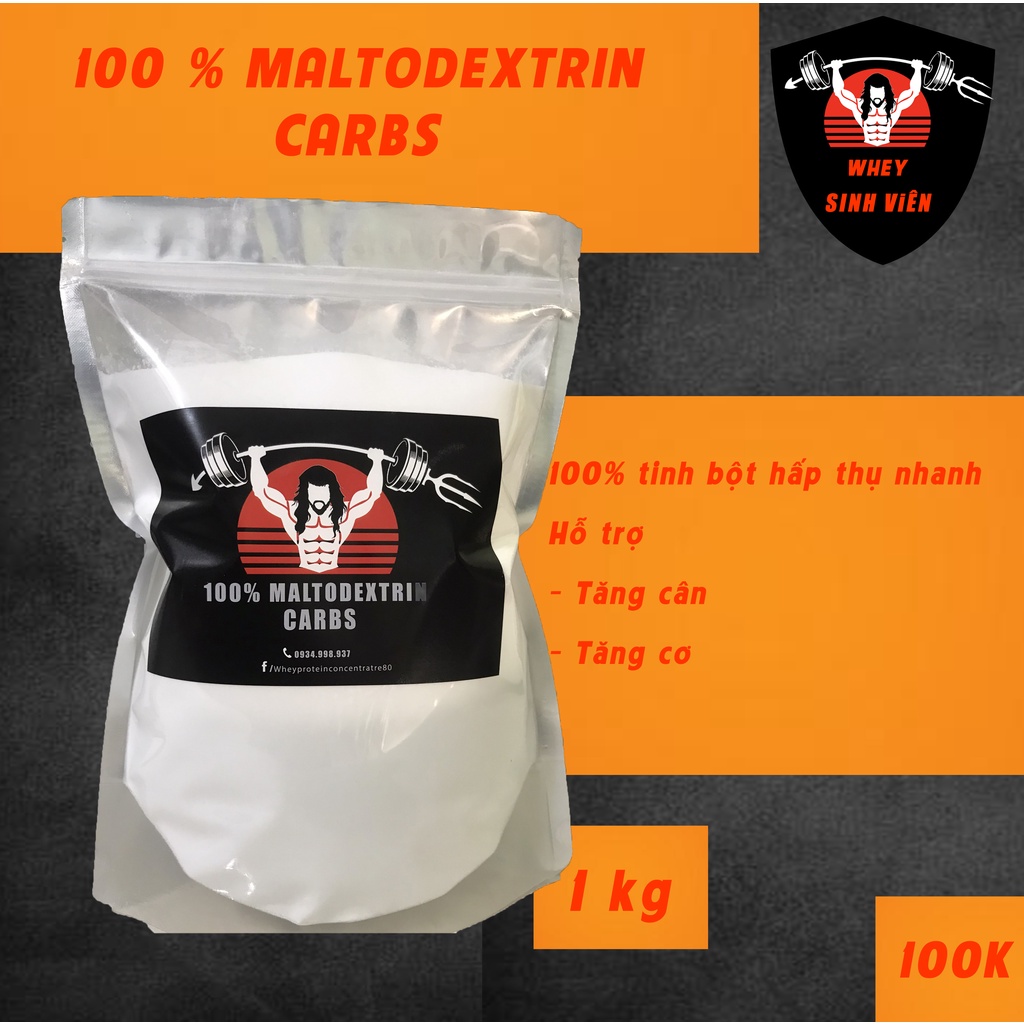 SỮA TĂNG CÂN TĂNG CƠ MALTODEXTRINE CANADA 100%