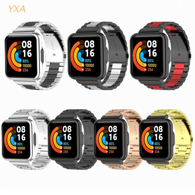 Dây đeo kim loại chống nước cho đồng hồ thông minh Redmi Watch 2 Lite