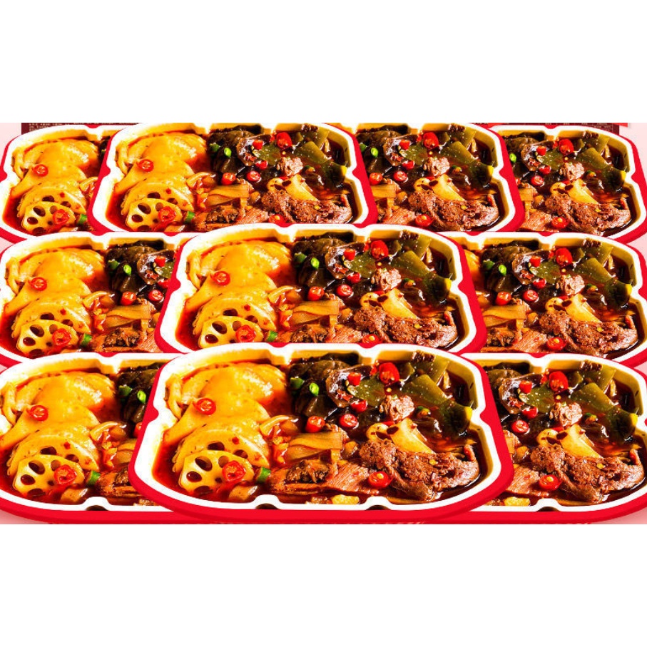 ĐÀ NẴNG - Lẩu tự sôi Bò Ba Chỉ Xíu Mại Tê Cay / Đặc sản Tứ Xuyên - Đầy đủ gia vị Hộp to 300 gram MIE SHOP | BigBuy360 - bigbuy360.vn