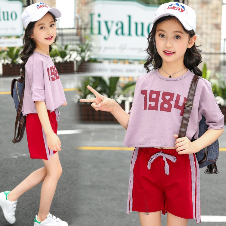 Korean fashion t-shirt + shorts for girls