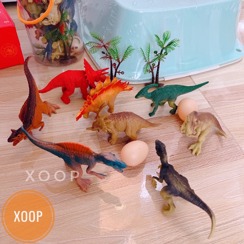 Đồ chơi xoop! Bộ sưu tập khủng long thời tiên sử 12 chi tiết