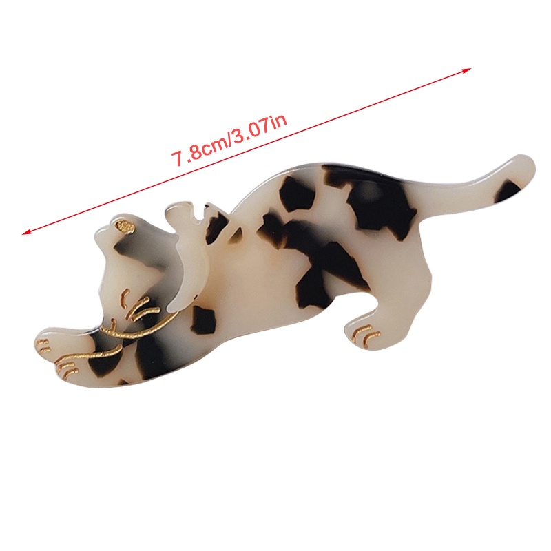 Kẹp Tóc Hình Mèo Hoạt Hình Đáng Yêu Cho Nữ