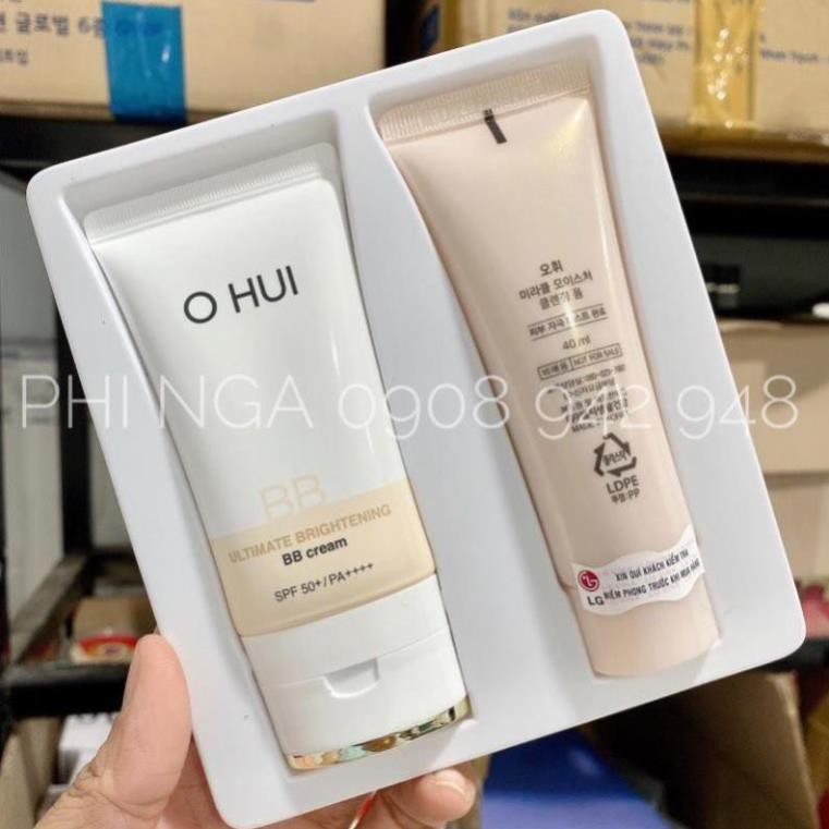 Kem nền BB Ohui mẫu mới tặng sữa rửa mặt 40ml