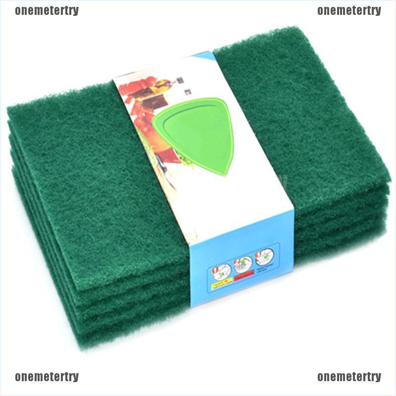 Set 5 Miếng Rửa Chén Màu Xanh Lá Cây Tiện Lợi