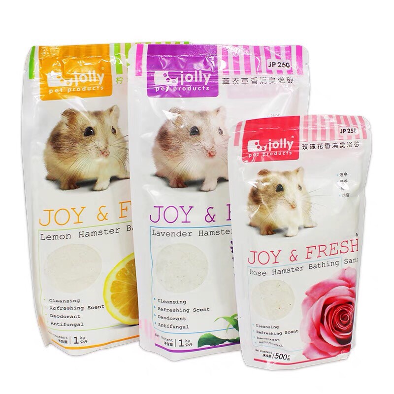 cát tắm jolly cho hamster 1kg